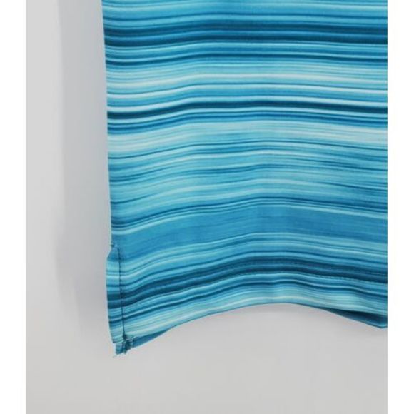 Hickey Freeman Aqua Golf Polo Shirt Men's Size XL Wicking UPF Ret $94 New - Picture 4 of 6